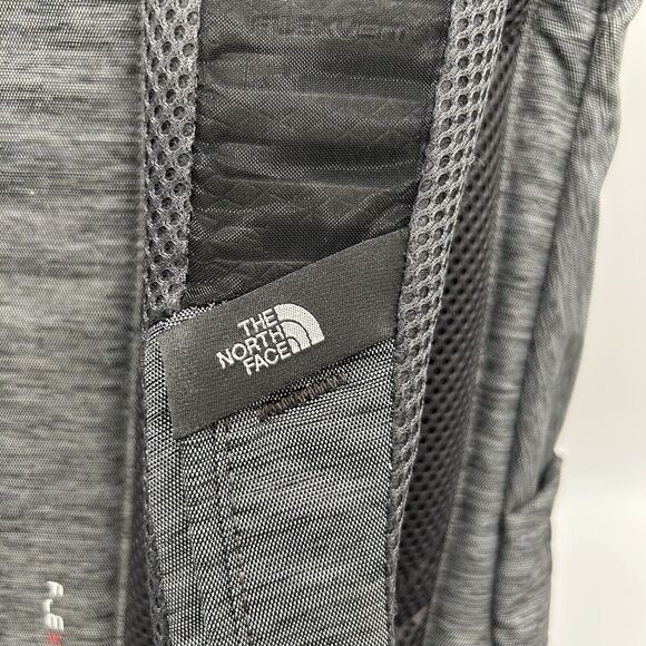 The North Face Padded Laptop Flexvent Vault Backpack Gray/Pink - Picture 3 of 16